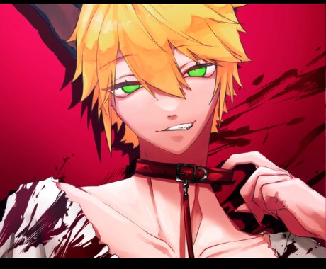 ハロウィンイラスト受付ます 色香の漂うダークなハロウィンしませんか イメージ1