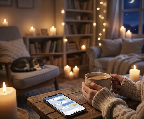 夜限定！30分間心を込めて寄り添いお聞きします 眠れない、寂しい、聞いてほしい。その心、私が受け止めます。 イメージ1