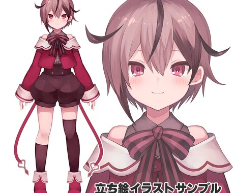 LIVE2D用パーツ分けイラストを作成致します Vtuberデビュー・新たにアバターが欲しい方は是非！ イメージ2