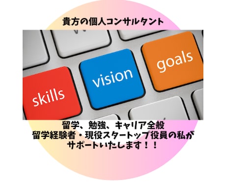 留学・キャリア、進路悩み全対応！英語圏＆中華圏ます 的確にアドバイス！留学や将来のキャリアまで寄り添います イメージ1