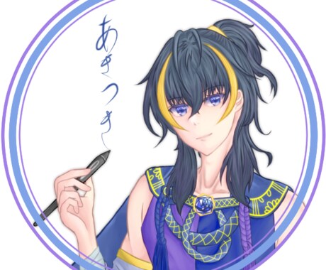 SNSのアイコン描きます キャラクターアイコンお描きします！ イメージ1