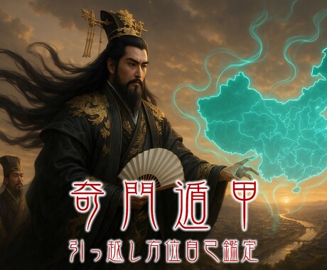 中国直伝奇門遁甲引っ越し自己鑑定セット販売します 本場の中国式奇門遁甲で実践するコンプリート引っ越し術セット イメージ1