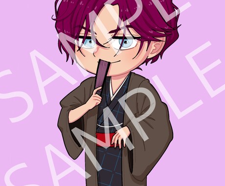 ちみキャラでイラスト描きます イメージ1