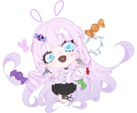 可愛い女の子のイラストを描きます イメージ1