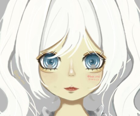 花を擬人化させたイラストお提供します 花それぞれの花言葉にそって擬人化させてみました。 イメージ2