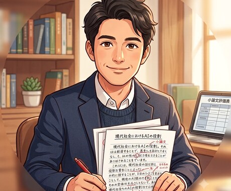 不登校発達障害の方へ　夏休みに小論文を得意にします 不登校・塾なしから合格へ！【AO・総合型選抜】小論文添削 イメージ2