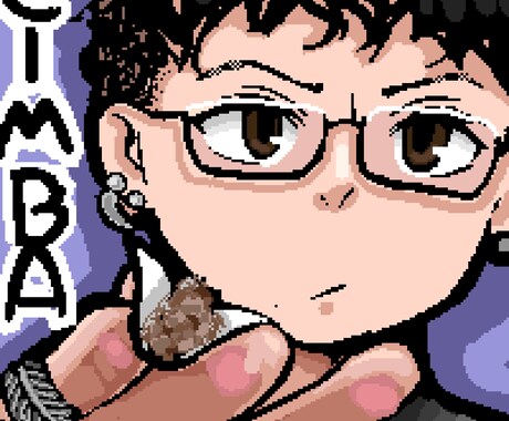 ドット絵風イラストアイコン描きます まるでドット絵のような独特な画風のイラストアイコンです イメージ2
