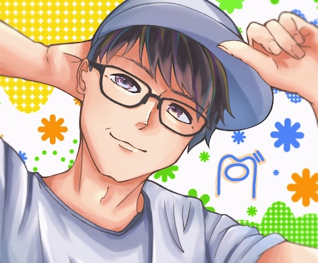SNSアイコンや歌ってみたなどのイラストを描きます 使いやすく、細部までこだわりたっぷりの作品をお渡しします！ イメージ1