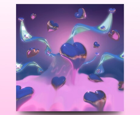 3Dで新感覚なCDジャケットをデザインします 楽曲のストーリーを想像させる3Dデザイン イメージ2