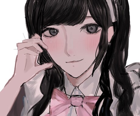 可愛い女の子のイラスト描きます 可愛い女の子のイラスト描かせてください！ イメージ1