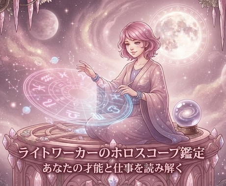 あなたの使命とライトワークを星から読み解きます 今の仕事が合わない…その違和感を星から読みます イメージ1