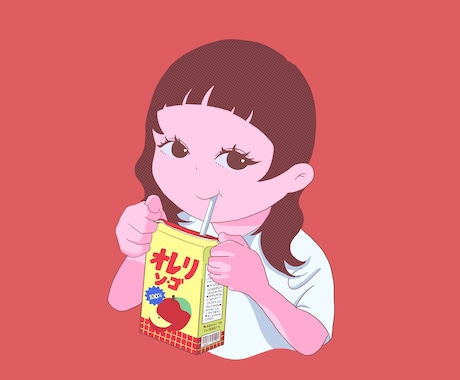 商用利用OK！ポップで可愛いイラスト描きます 様々な用途で使えるオリジナルイラストで差をつけたいあなたに！ イメージ1
