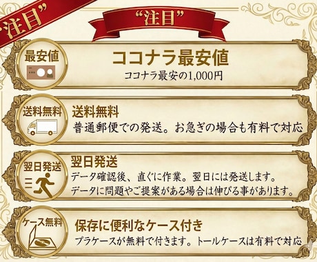 まだ間に合う朝10時までに申し込みで当日発送します 急ぎの方必見！結婚式放映用データをDVDにします イメージ2