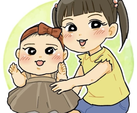 イラスト・似顔絵を描きます アニメキャラクターや似顔絵、アイコンイラストを描きます。 イメージ1
