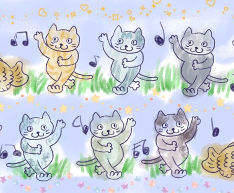 ほんわかゆるめの動物描きます アイコンやHPの素材などにどうぞ！ イメージ1
