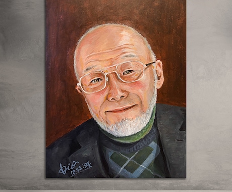 心温まるオーダーメイドの肖像画をお描きします 大切な人と記憶を特別な一枚に残しませんか イメージ2