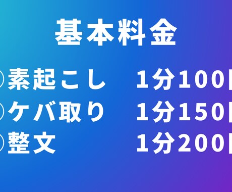 各種動画の文字起こしを代行いたします エクスプレス便OK！面倒な文字起こしをお任せください イメージ2
