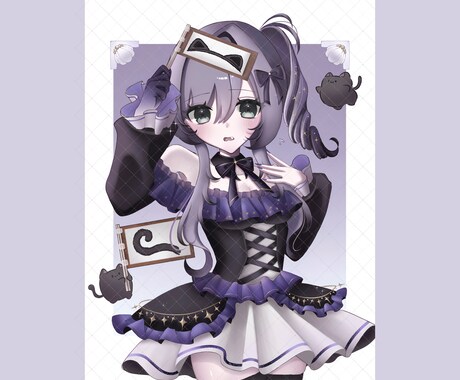 商用利用OK︎！かわいい女の子お描きします 透明感×落ち着いた色合いで雰囲気のあるイラストをお届け♪ イメージ2