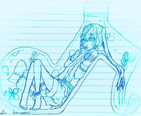 デジタル時代に！アナログ！イラスト制作致します イメージ1
