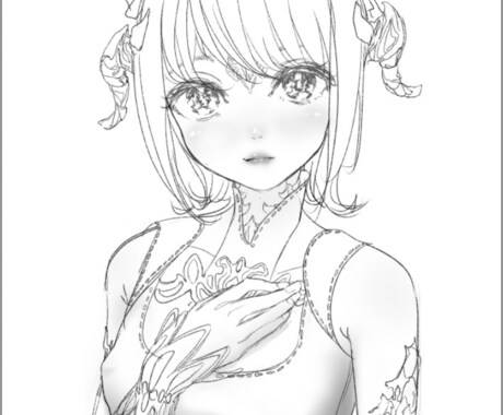 アイコン用イラスト描きます SNSで使用するようなアイコンをバストアップ構図で描きます。 イメージ2