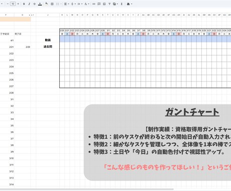 スプレッドシート一緒に制作します 【初心者歓迎】あなたの「やりたい」を形にします！ イメージ2