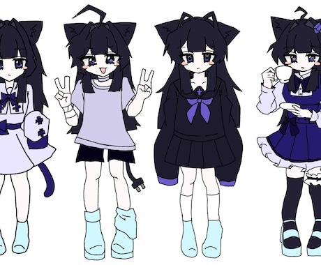かわいい女の子立ち絵描きます イメージ1