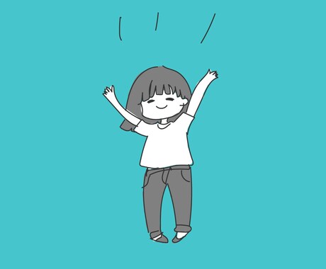 SNS用のイラストアイコン作成します シンプルでゆるくて、カラーが目を引くアイコンがほしい方◎ イメージ1