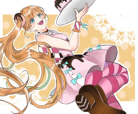 色鮮やかで印象に残るイラストを制作します アイコン、立ち絵、一枚絵等、目を引くイラストをご希望の方に！ イメージ1