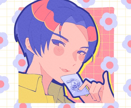 ころっとかわいいミニキャライラスト描きます 2等身サイズのちょこんとかわいいミニキャラをお描きします！ イメージ2