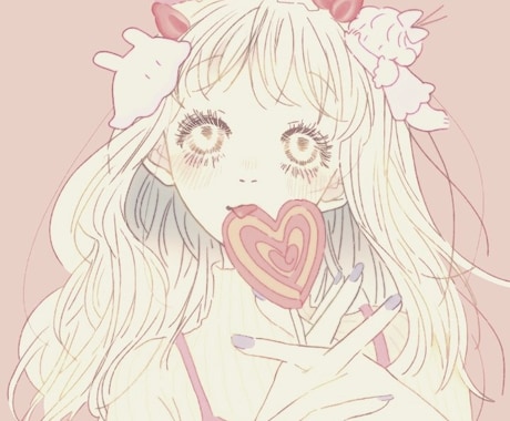 様々な用途で使えるかわいい女の子のイラスト描きます あなただけのかわいいイラストであなたのPRができます！ イメージ1