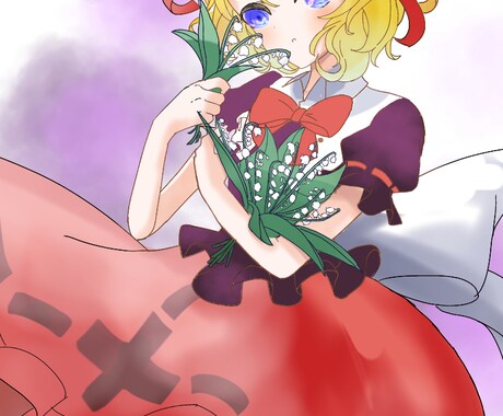 女の子のイラストをお描きします 学生のためお値段低めでご対応します！ イメージ1