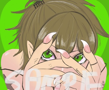 商用利用料込！目を惹くアイコンやサムネ描きます 丁寧にご希望を伺いながら仕上げます♡ イメージ1
