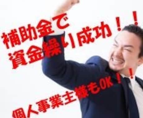 緊急告知！！助成金・補助金の診断、相談受付けます 御社が対象事業者か見極める&審査が通りやすい申請方法 イメージ1