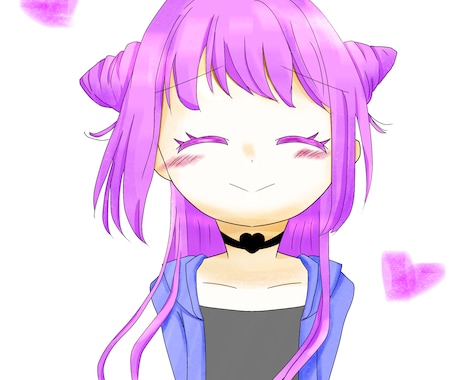 アナログの温かみ×かわいいSNSアイコン描きます イメージ1