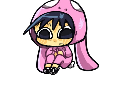 商用◎ミニキャラのイラスト制作を行います あなたの思い描いたミニキャラを描きます イメージ1
