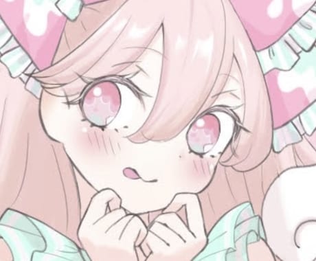 最大限の可愛いをお届けします アイコンやヘッダーに！自分だけのオリジナルイラスト作成します イメージ2