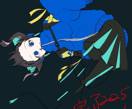 VTuberさん・探索者様向けの一枚絵を描きます 親しんだ彼の人が『妖しさを帯びる瞬間』を閉じ込める イメージ2