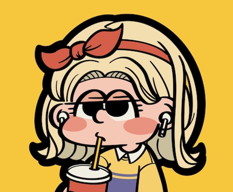 ポップで目を惹くイラスト描きます イメージ1
