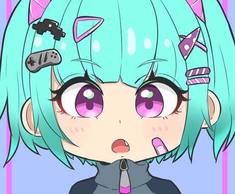 かわいいオリジナルのアイコン描きます 自分だけのかわいいアイコン欲しいですよね！ イメージ2