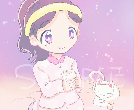 ミニキャライラスト描きます 販促物や冊子の挿絵などに使えるデフォルメイラスト制作します イメージ1