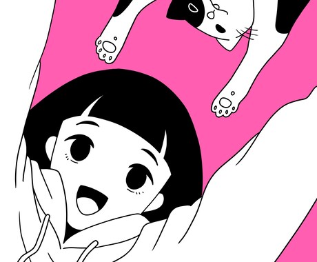 可愛いポップなイラストを描きます シンプルなデザインなので色々な用途に使えます イメージ2