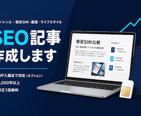 SEO記事作成｜AI×人力で高品質｜WP入稿します 低コスト×実用性重視のSEO記事を納品します（7000字超） イメージ1