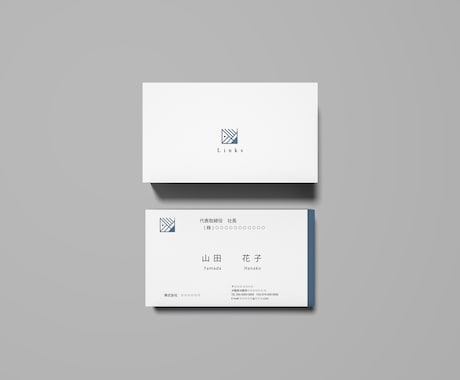 シンプルで洗練された名刺を作成します 印象に残り、手元に残したくなる名刺を制作致します イメージ2