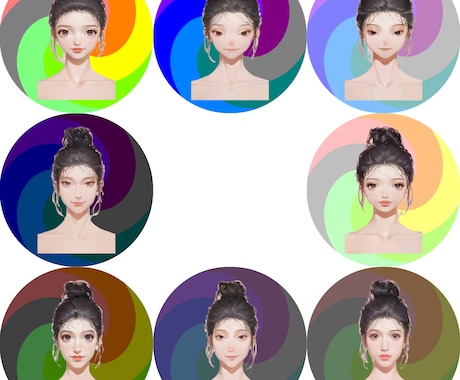 8イメージカラー診断します 自分の容姿の「イメージ」に合った色を知りたい方向け！ イメージ1