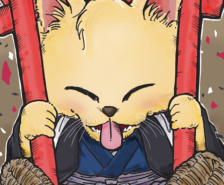 人や動物などのデフォルメイラスト制作します 可愛くポップなオリジナルイラストで目を惹きたい方に！ イメージ2
