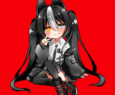 SNS用イラスト描きます あなたのイメージカラーを全面に！サムネイルで目立ちましょう！ イメージ2