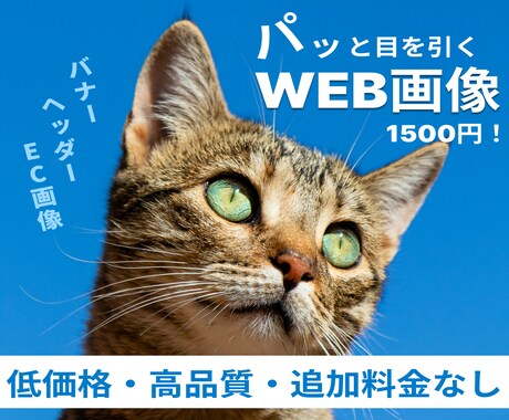 低価格・追加料金なし・修正無制限でバナーを作ります おしゃれな広告画像を低価格で作りたい方、ぜひご相談ください！ イメージ1