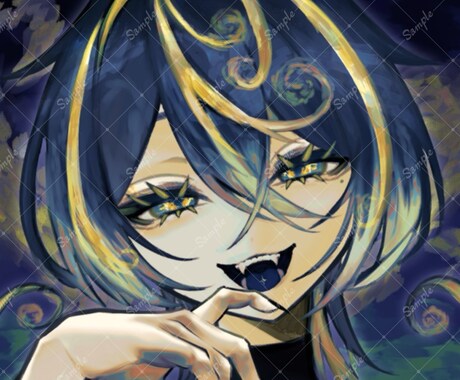 アイコンイラスト描かせていただきます 厚塗りテイストの目を引く絵柄です！ イメージ2