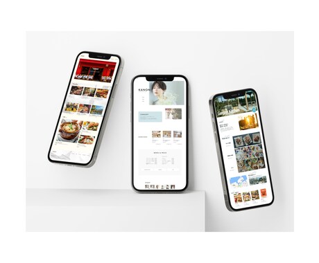 HPのデザイン制作いたします デザインのみの提供となりますが、丁寧に対応いたします! イメージ2