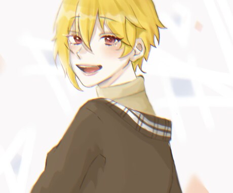 アイコンなどに使用出来るイラストを提供します キラキラおめめのイラストをあなたに！ イメージ2